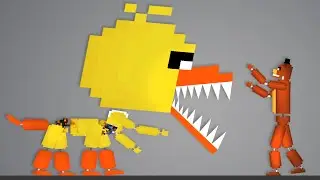 Using *NEW* MUTATION SYRINGE on Five Nights At Freddy's FNAF in People Playground Mutants...