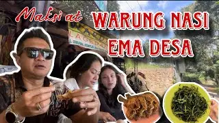 MAKSI AT WARUNG NASI EMA DESA || JAJABLOG SAMBEL GOANGNYA JUARA‼️
