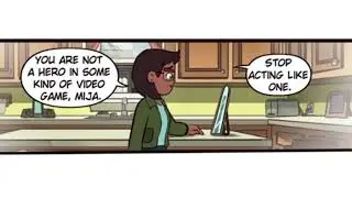 wouldn't you? toh comic. ft Luz, and Camila.