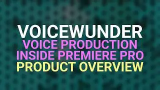 AI Voice Production Directly Inside Adobe Premiere Pro
