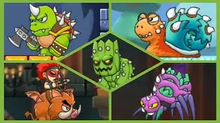 super matino world 1 all bosses