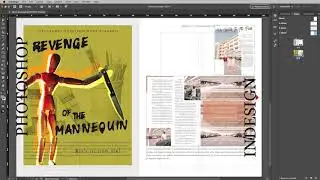 Adobe InDesign | Project 5 Demo | Adding Color Swatches + Creating Master Pages and Styles