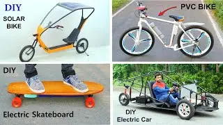 4 Homemade Electric Vehicles  DIY