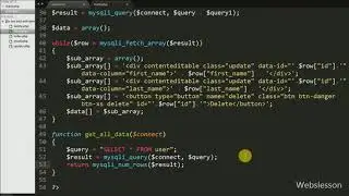 Datatables Live Records Add Edit Delete using PHP Ajax JQuery
