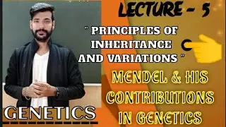 MENDEL & HIS CONTRIBUTIONS IN GENETICS.