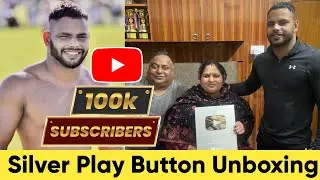 Play Button Opening Vlog ..Honey Pandit thanks to all of uuu