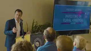 Secretary Pete Buttigieg delivers remarks on rural America.