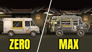 Earn to Die 2: Ice Cream Truck All Upgrade Level | The Zas Team