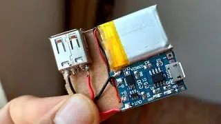 How to make A mini Powerbank For every pocket | electronic project