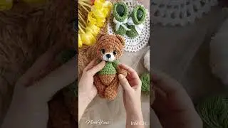 Crocheting a bear