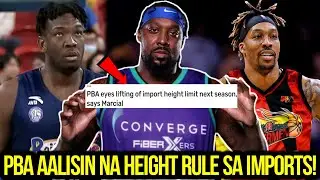 PBA UPDATES I GOOD NEWS SA PBA! HEIGHT LIMIT SA IMPORTS AALISIN NA!