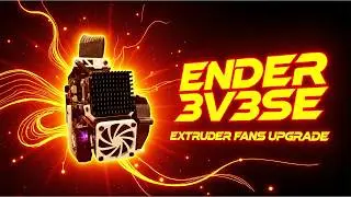 Ender 3 V3 SE 4010 & 5015 Fans Upgrade (Budget Edition) 💵