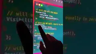 difference between visibility and opacity widget in flutter 