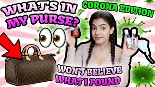 WHAT'S IN MY PURSE 2020 (Everyday Essentials) | *Corona edition*