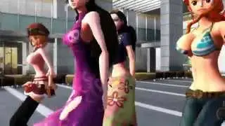 【MMD ONE PIECE 】- KiLLER LADY -【Robin,Hancock,Koala,Nami】