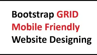 Bootstrap GRID | Bootstrap 5 Responsive Website Development | Urdu | Hindi