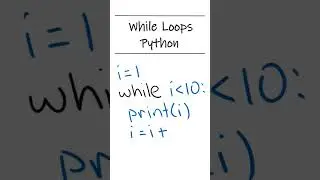 While Loops in Python 