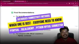 Best Way to Connect MySQL with Flask | Step-by-Step Guide for Beginners