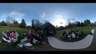 360 Wedding Video Service Rowhill Grange Christoph & Sharon