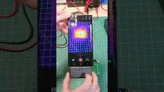 FLIR One Pro LT Heat Camera - Simple use demonstration inc Solder Reflow Plate