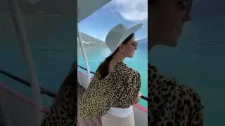 A boat ride accompanied by a beautiful girl