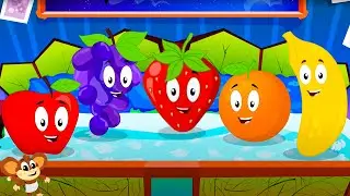 Five Little Fruits + More Nursery Rhymes for Kids