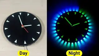 DIY Simple Wall Clock using RGB LED