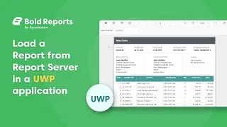 How to Load a Report from Report Server in a UWP Application