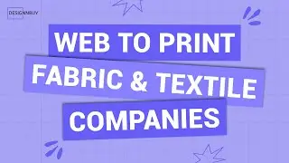 Web to Print Solution for Fabric & Textile Printing Companies | w2p designer | Fabric Designer