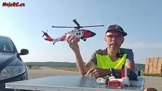 Představení- RC vrtulníků AMEWI UH60 Black Hawk Coastguard 6G/3D GPS RTF