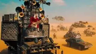 Aaron Turner as the  guitar player in Mad Max: Fury Road