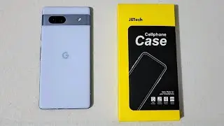 Google Pixel 7a - JETech Clear Frosted Case Review