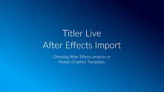 Design Dynamics: AEP vs. MOGRT for Titler Live | NewBlue