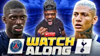 PSG VS TOTTENHAM LIVE | UEFA SUPER CUP FINAL WATCHALONG with EXPRESSIONS