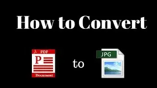 How to Convert PDF to Image