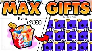 I OPENED *MAX* COLOR GIFTS And HATCHED THIS In PET SIMULATOR 99! HUGE HATCH! And MUCH MORE!