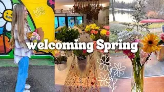WELCOMING SPRING 🌷 health update, shopping + chill Sunday vlog 😊