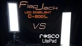 Fotodiox FlapJack LED Edgelight VS Rosco LitePad