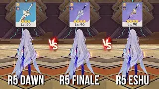 SKIRK with R5 Harbinger vs R5 Finale vs R5 Eshu!!! Which of These F2P Weapons is The BEST on SKIRK??