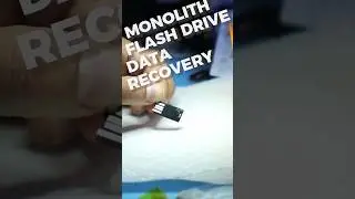 data recovery from monolithic flash drive 