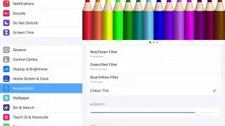 Change Screen Overlay on your iPad