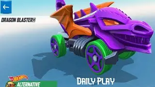 HotWheels Race Off 🎆Unlocked New Car 🎆 Dragon Blaster HotWheel Car