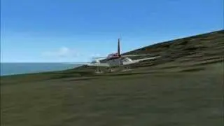 FSX - A tricky landing in Hawaii