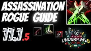 TWW Assassination Rogue Guide but it's super long