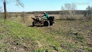 Перевожу дрова на гору
