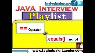 "==" vs ".equals()"  in JAVA || JAVA Interview PlayList || HINDI