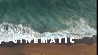 CINEMATIC Text Reveal | Water text effect | How to hide text under water | Kinemaster Tutorial