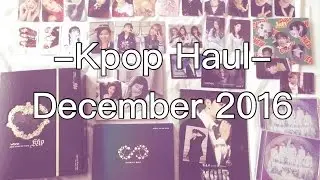 KPOP Haul December 2016