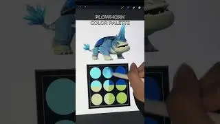 Dragon Color Palette: Plowhorn Edition | HOW TO TRAIN YOUR DRAGON