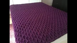 Blanket 19, from Alize puffy yarn